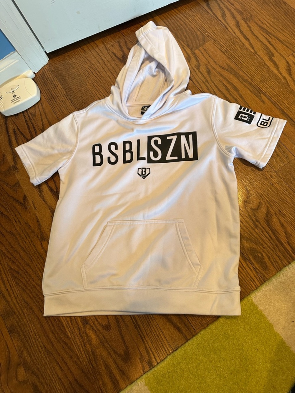 Baseball Lifestyle 101 short sleeved hoodie
